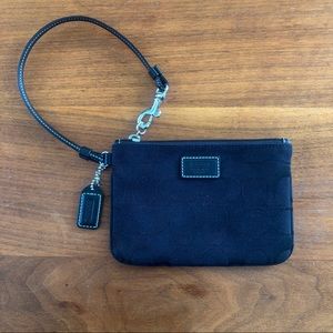 Coach Monogram Wristlet